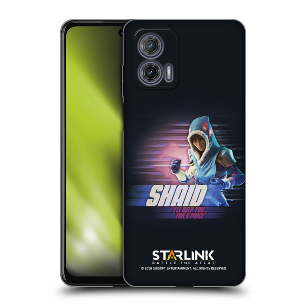 Starlink Battle for Atlas Character Art Shaid Soft Gel Case for Motorola Moto G73 5G