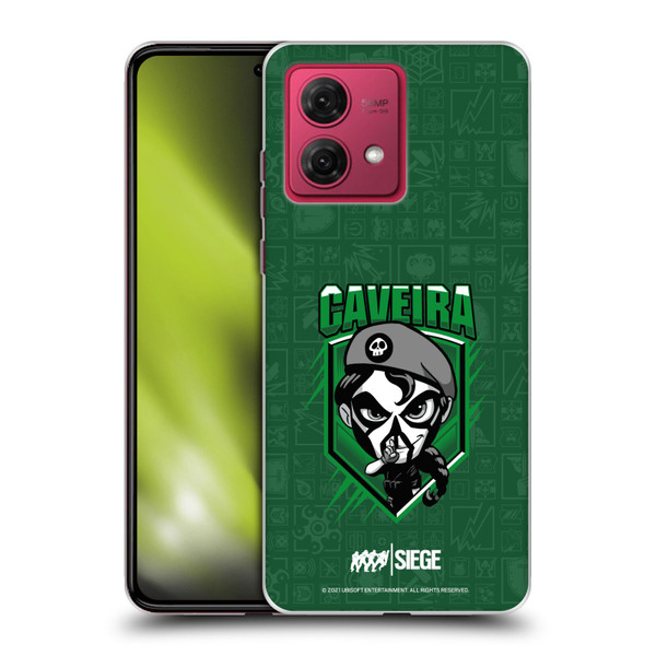 Tom Clancy's Rainbow Six Siege Chibi Operators Caveira Soft Gel Case for Motorola Moto G84 5G