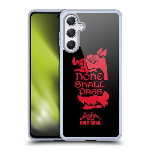 Monty Python Key Art None Shall Pass Soft Gel Case for Samsung Galaxy M54 5G