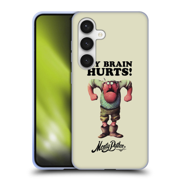 Monty Python Key Art My Brain Hurts Soft Gel Case for Samsung Galaxy S24 5G