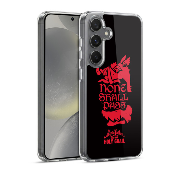 Monty Python Key Art None Shall Pass Soft Gel Case for Samsung Galaxy S24 5G & MagSafe