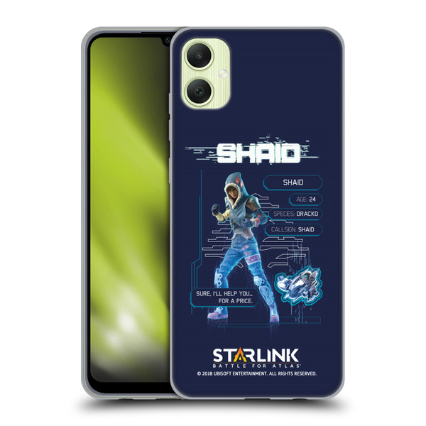Starlink Battle for Atlas Character Art Shaid 2 Soft Gel Case for Samsung Galaxy A05