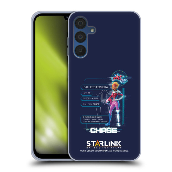 Starlink Battle for Atlas Character Art Chase Soft Gel Case for Samsung Galaxy A15