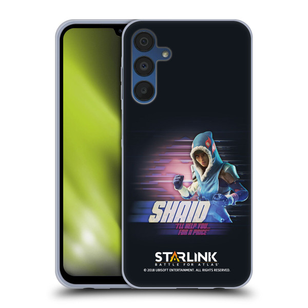 Starlink Battle for Atlas Character Art Shaid Soft Gel Case for Samsung Galaxy A15