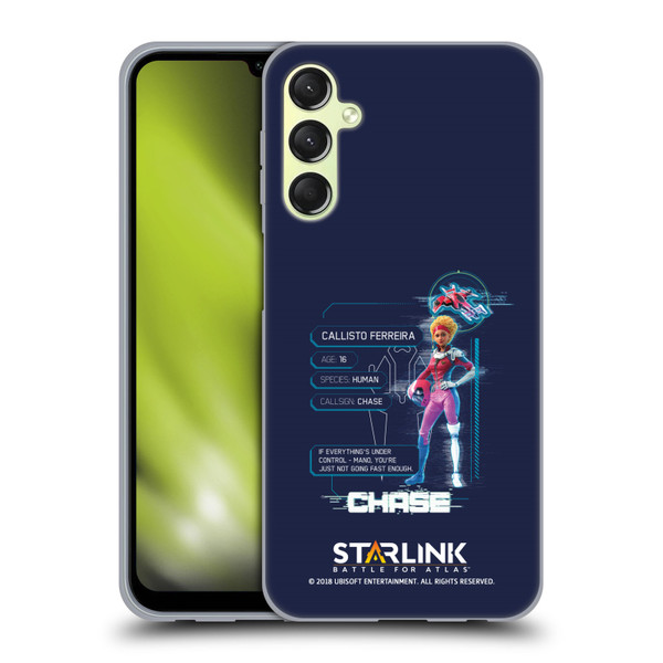 Starlink Battle for Atlas Character Art Chase Soft Gel Case for Samsung Galaxy A24 4G / Galaxy M34 5G