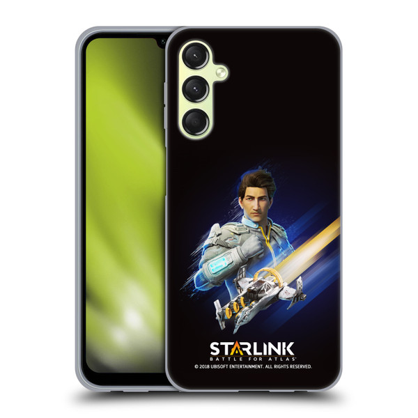 Starlink Battle for Atlas Character Art Mason Arana Soft Gel Case for Samsung Galaxy A24 4G / Galaxy M34 5G