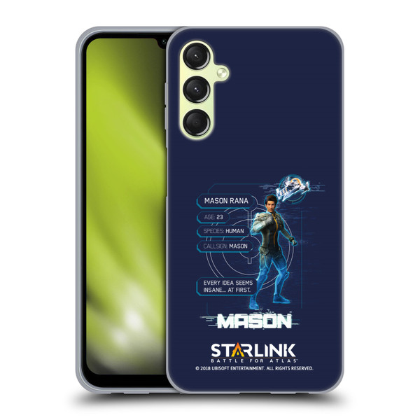 Starlink Battle for Atlas Character Art Mason Soft Gel Case for Samsung Galaxy A24 4G / Galaxy M34 5G