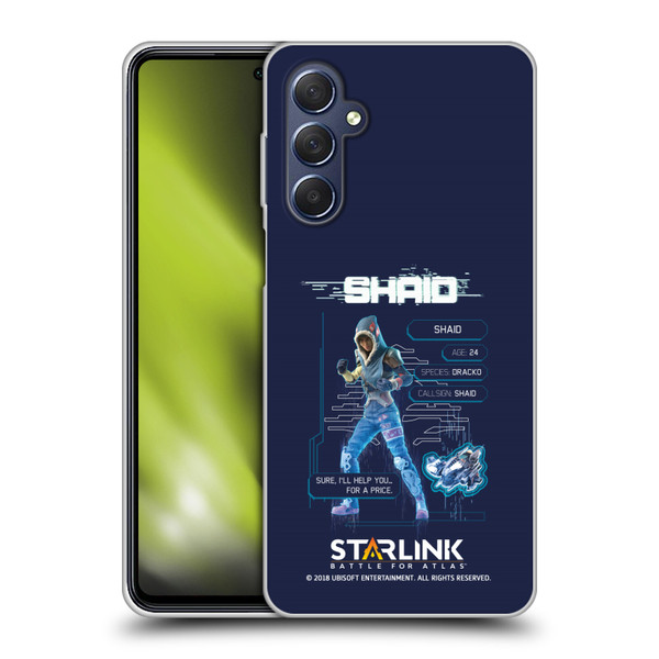 Starlink Battle for Atlas Character Art Shaid 2 Soft Gel Case for Samsung Galaxy M54 5G
