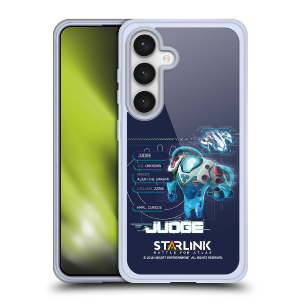 Starlink Battle for Atlas Character Art Judge 2 Soft Gel Case for Samsung Galaxy S24 5G