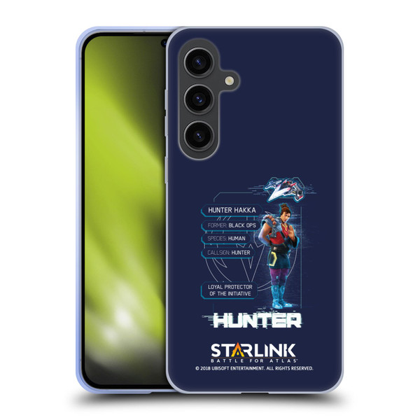 Starlink Battle for Atlas Character Art Hunter Soft Gel Case for Samsung Galaxy S24+ 5G