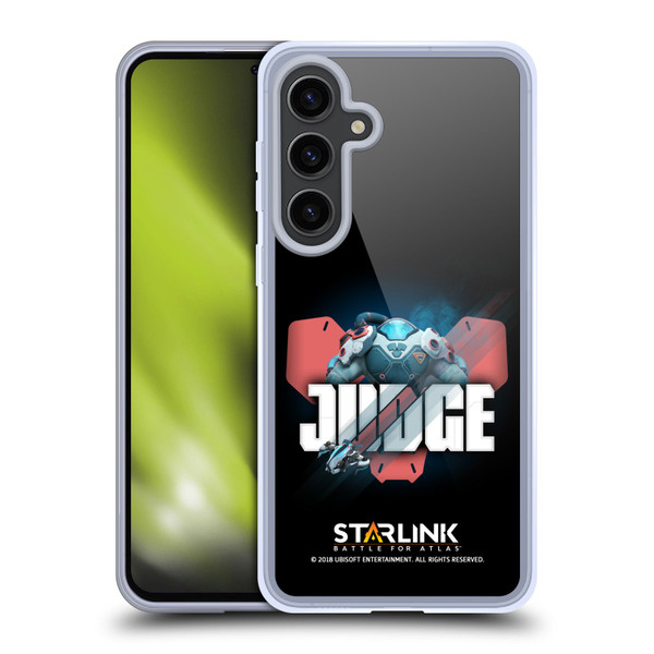 Starlink Battle for Atlas Character Art Judge Soft Gel Case for Samsung Galaxy S24+ 5G