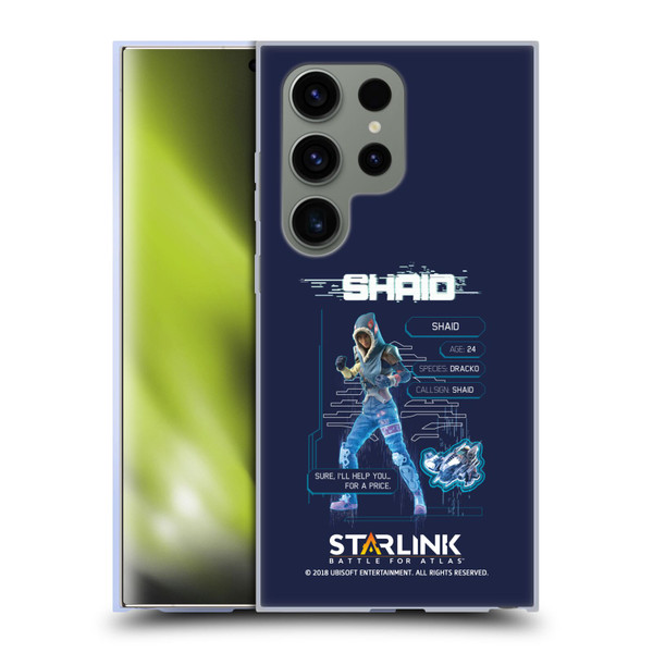 Starlink Battle for Atlas Character Art Shaid 2 Soft Gel Case for Samsung Galaxy S24 Ultra 5G