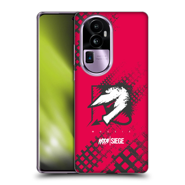 Tom Clancy's Rainbow Six Siege Icons Mozzie Soft Gel Case for OPPO Reno10 Pro+