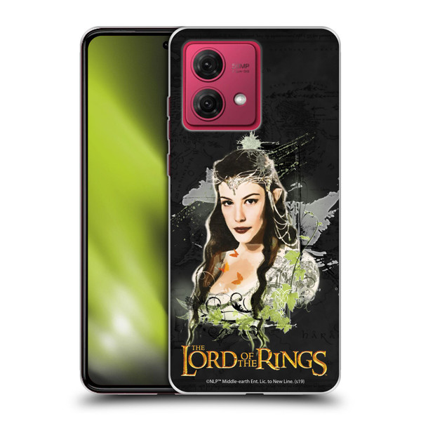 The Lord Of The Rings The Fellowship Of The Ring Character Art Arwen Soft Gel Case for Motorola Moto G84 5G
