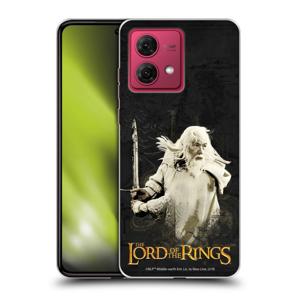 The Lord Of The Rings The Fellowship Of The Ring Character Art Gandalf Soft Gel Case for Motorola Moto G84 5G