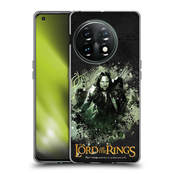 The Lord Of The Rings The Fellowship Of The Ring Character Art Aragorn Soft Gel Case for OnePlus 11 5G