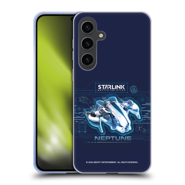 Starlink Battle for Atlas Starships Neptune Soft Gel Case for Samsung Galaxy S24+ 5G