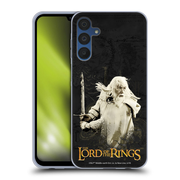 The Lord Of The Rings The Fellowship Of The Ring Character Art Gandalf Soft Gel Case for Samsung Galaxy A15
