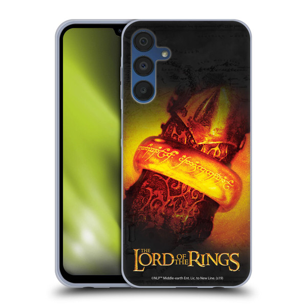 The Lord Of The Rings The Fellowship Of The Ring Character Art Ring Soft Gel Case for Samsung Galaxy A15