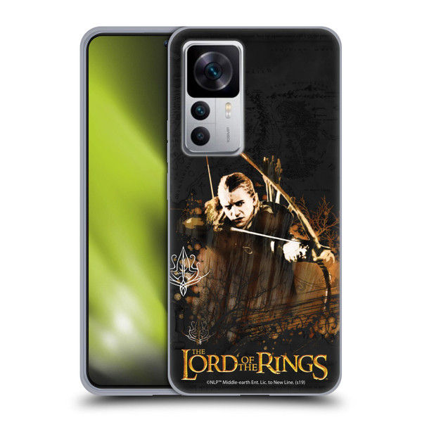 The Lord Of The Rings The Fellowship Of The Ring Character Art Legolas Soft Gel Case for Xiaomi 12T 5G / 12T Pro 5G / Redmi K50 Ultra 5G