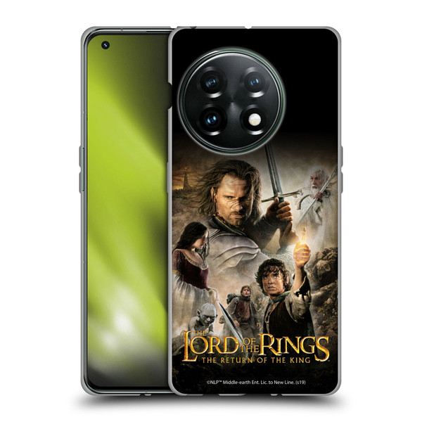 The Lord Of The Rings The Return Of The King Posters Main Characters Soft Gel Case for OnePlus 11 5G