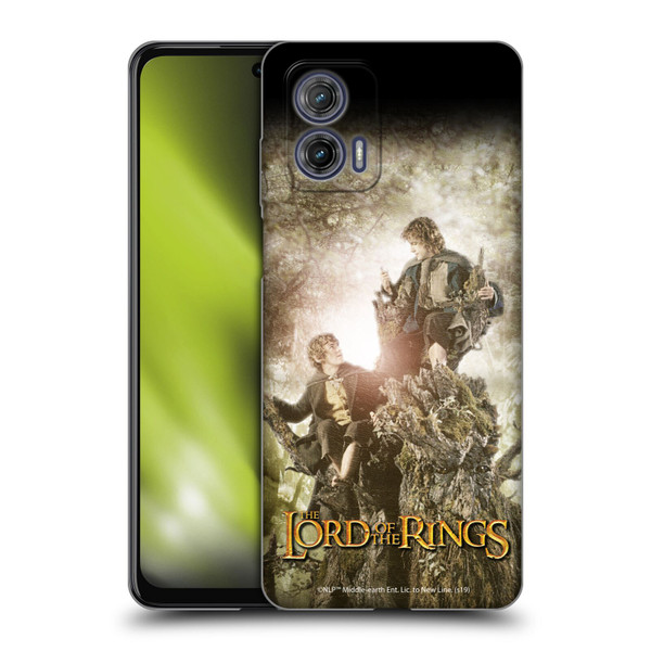 The Lord Of The Rings The Two Towers Character Art Hobbits Soft Gel Case for Motorola Moto G73 5G