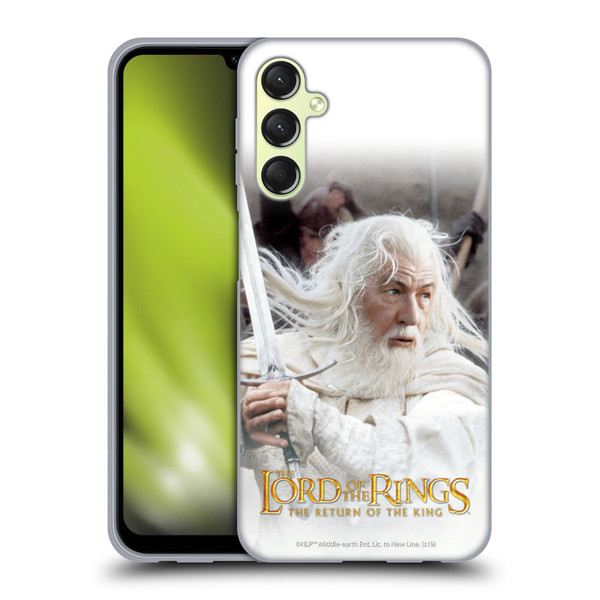 The Lord Of The Rings The Return Of The King Posters Gandalf Soft Gel Case for Samsung Galaxy A24 4G / Galaxy M34 5G