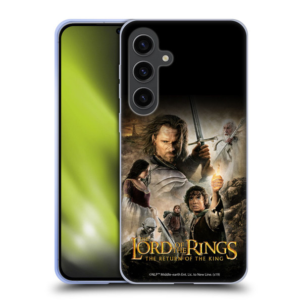 The Lord Of The Rings The Return Of The King Posters Main Characters Soft Gel Case for Samsung Galaxy S24+ 5G