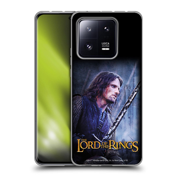 The Lord Of The Rings The Two Towers Character Art Aragorn Soft Gel Case for Xiaomi 13 Pro 5G
