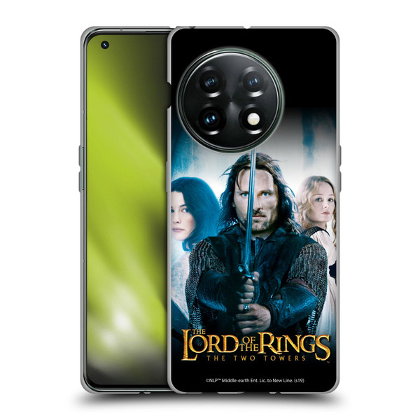 The Lord Of The Rings The Two Towers Posters Aragorn Soft Gel Case for OnePlus 11 5G