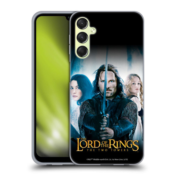 The Lord Of The Rings The Two Towers Posters Aragorn Soft Gel Case for Samsung Galaxy A24 4G / Galaxy M34 5G