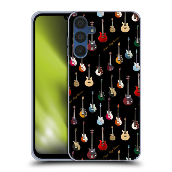 Brian May Iconic Guitar Soft Gel Case for Samsung Galaxy A15
