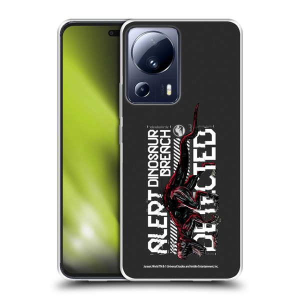 Jurassic World Fallen Kingdom Key Art Dinosaur Breach Soft Gel Case for Xiaomi 13 Lite 5G