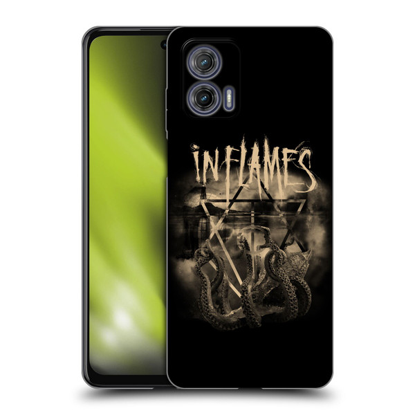 In Flames Metal Grunge Octoflames Soft Gel Case for Motorola Moto G73 5G