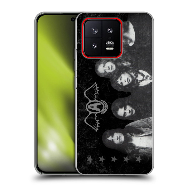 Aerosmith Black And White Vintage Photo Soft Gel Case for Xiaomi 13 5G