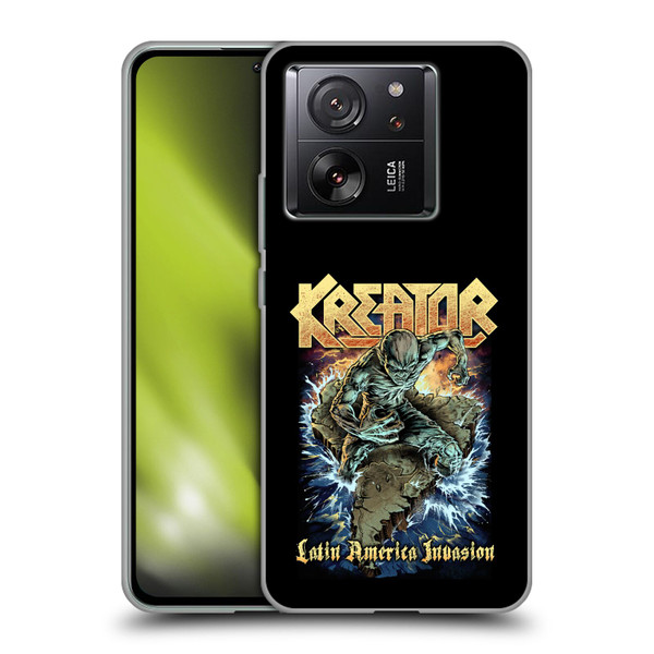 Kreator Poster Latin America Invasion Soft Gel Case for Xiaomi 13T 5G / 13T Pro 5G