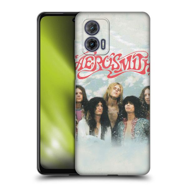 Aerosmith Classics Logo Decal Soft Gel Case for Motorola Moto G73 5G