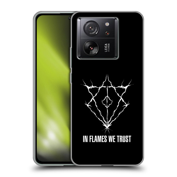 In Flames Metal Grunge Jesterhead Logo Soft Gel Case for Xiaomi 13T 5G / 13T Pro 5G