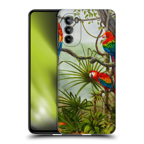 Lisa Sparling Birds And Nature Misty Morning Soft Gel Case for Motorola Moto G82 5G