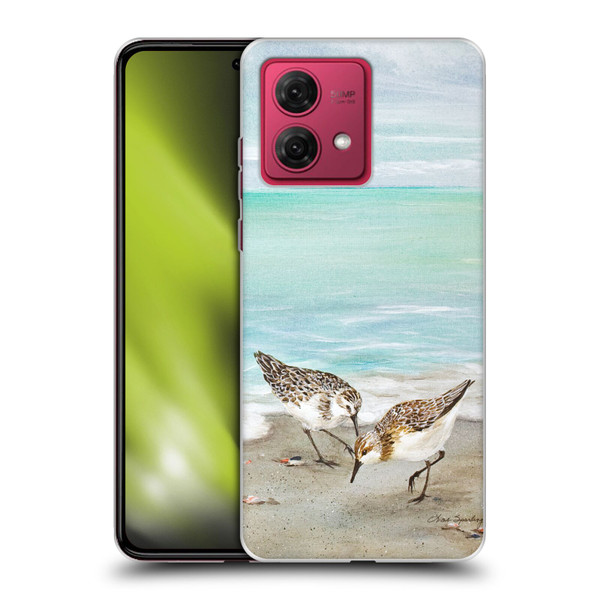 Lisa Sparling Birds And Nature Surfside Dining Soft Gel Case for Motorola Moto G84 5G