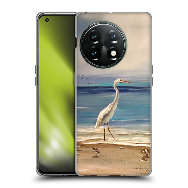 Lisa Sparling Birds And Nature Drift In Soft Gel Case for OnePlus 11 5G