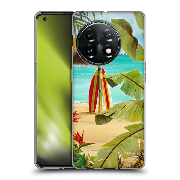 Lisa Sparling Birds And Nature Surf Shack Soft Gel Case for OnePlus 11 5G