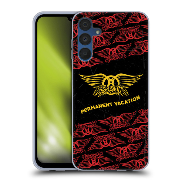 Aerosmith Classics Permanent Vacation Soft Gel Case for Samsung Galaxy A15