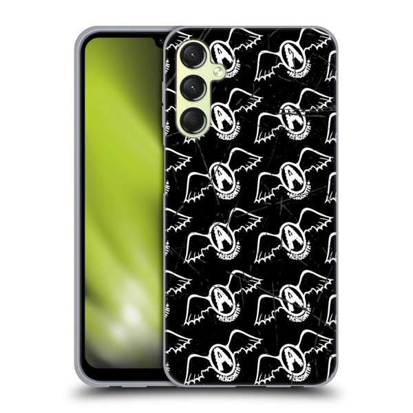 Aerosmith Classics Logo Pattern Soft Gel Case for Samsung Galaxy A24 4G / Galaxy M34 5G