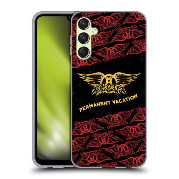 Aerosmith Classics Permanent Vacation Soft Gel Case for Samsung Galaxy A24 4G / Galaxy M34 5G