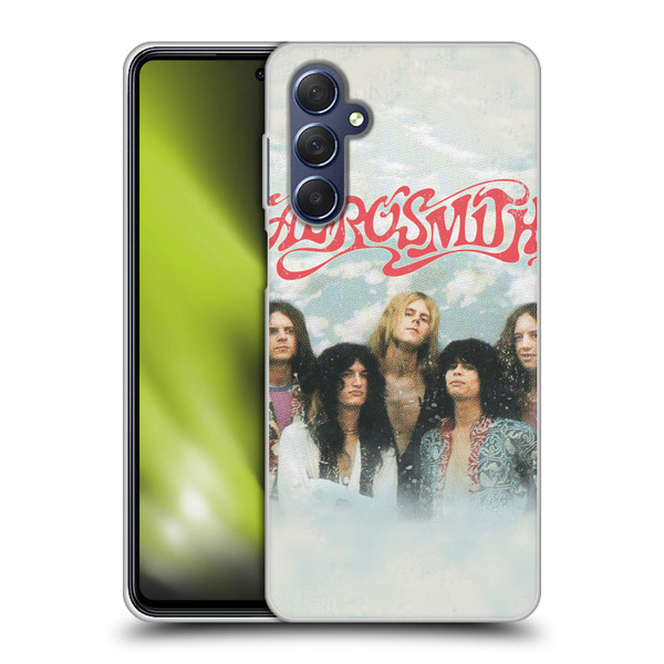 Aerosmith Classics Logo Decal Soft Gel Case for Samsung Galaxy M54 5G