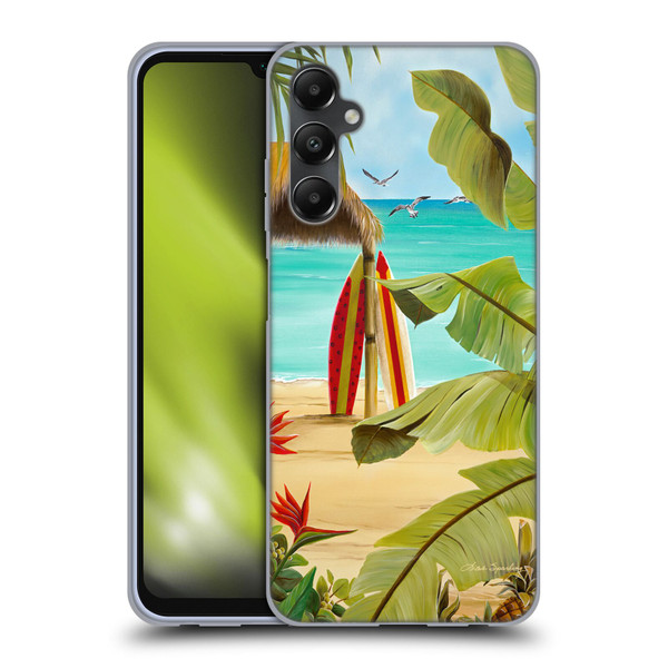 Lisa Sparling Birds And Nature Surf Shack Soft Gel Case for Samsung Galaxy A05s
