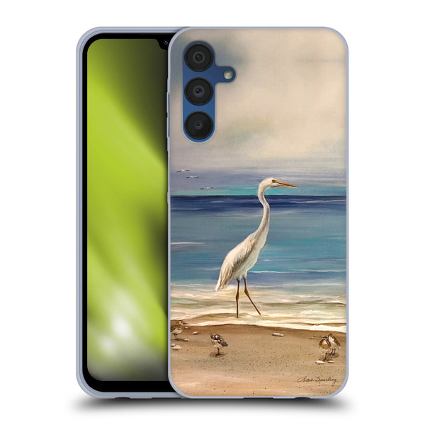 Lisa Sparling Birds And Nature Drift In Soft Gel Case for Samsung Galaxy A15