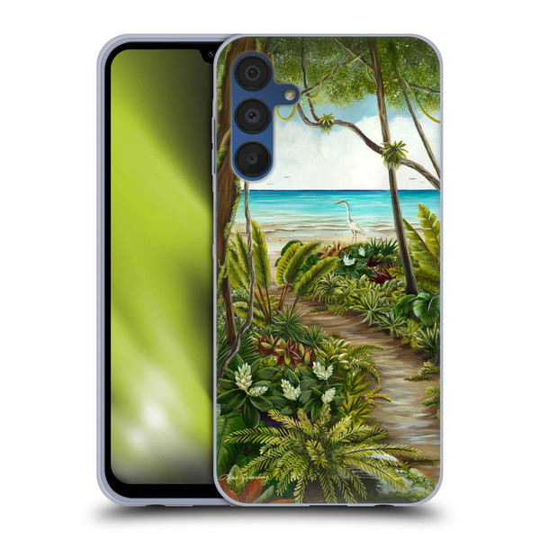 Lisa Sparling Birds And Nature Paradise Soft Gel Case for Samsung Galaxy A15