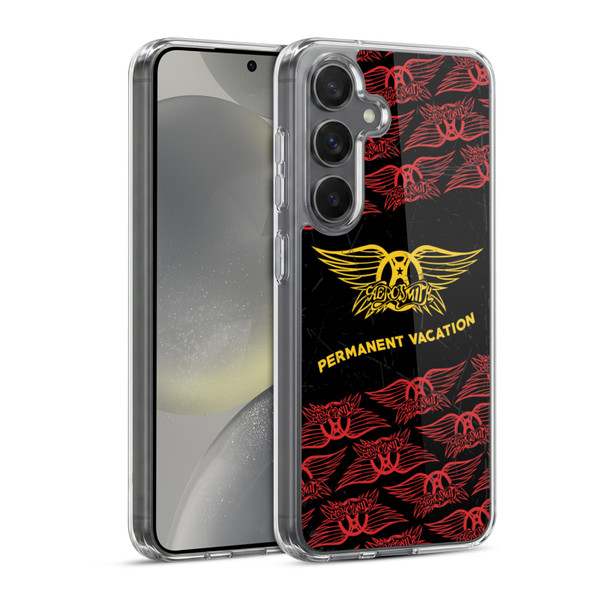 Aerosmith Classics Permanent Vacation Soft Gel Case for Samsung Galaxy S24 5G & MagSafe